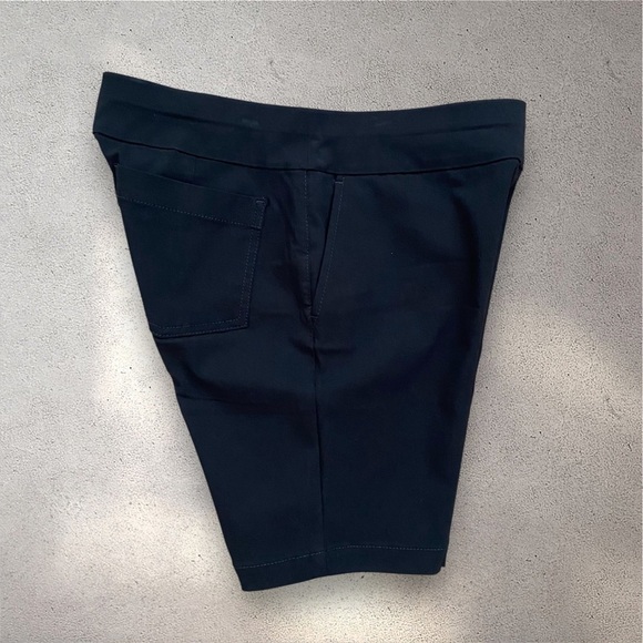 Talbots Black Stretch Twill Elastic Flat Waist Shorts – Size 6P (Petite) - Picture 5 of 7